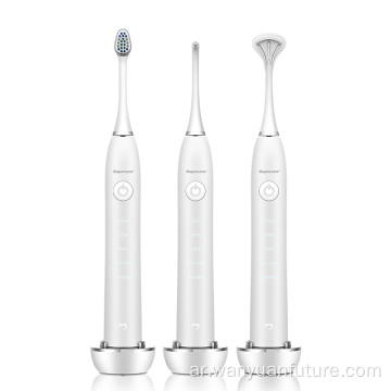 فرشاة أسنان كهربائية قابلة لإعادة الشحن الصوتية للبالغين
